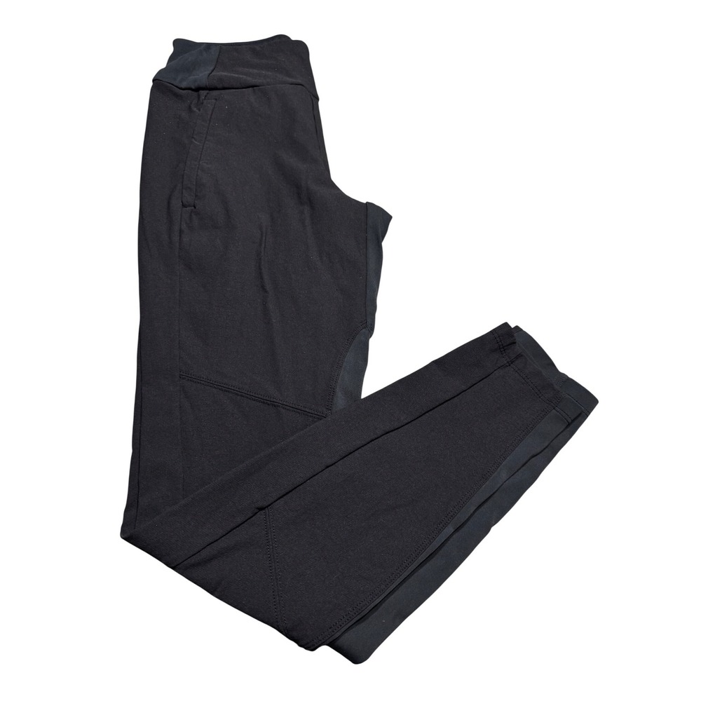 Athleta Headlands Hybrid Trek Tight Women 6 Black Hiking Leggings 406488‎